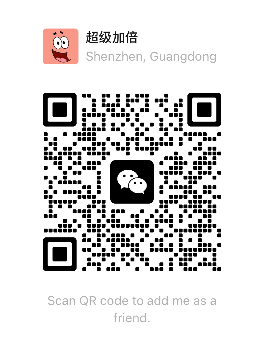 WeChat QR code for adding James Liao as a contact